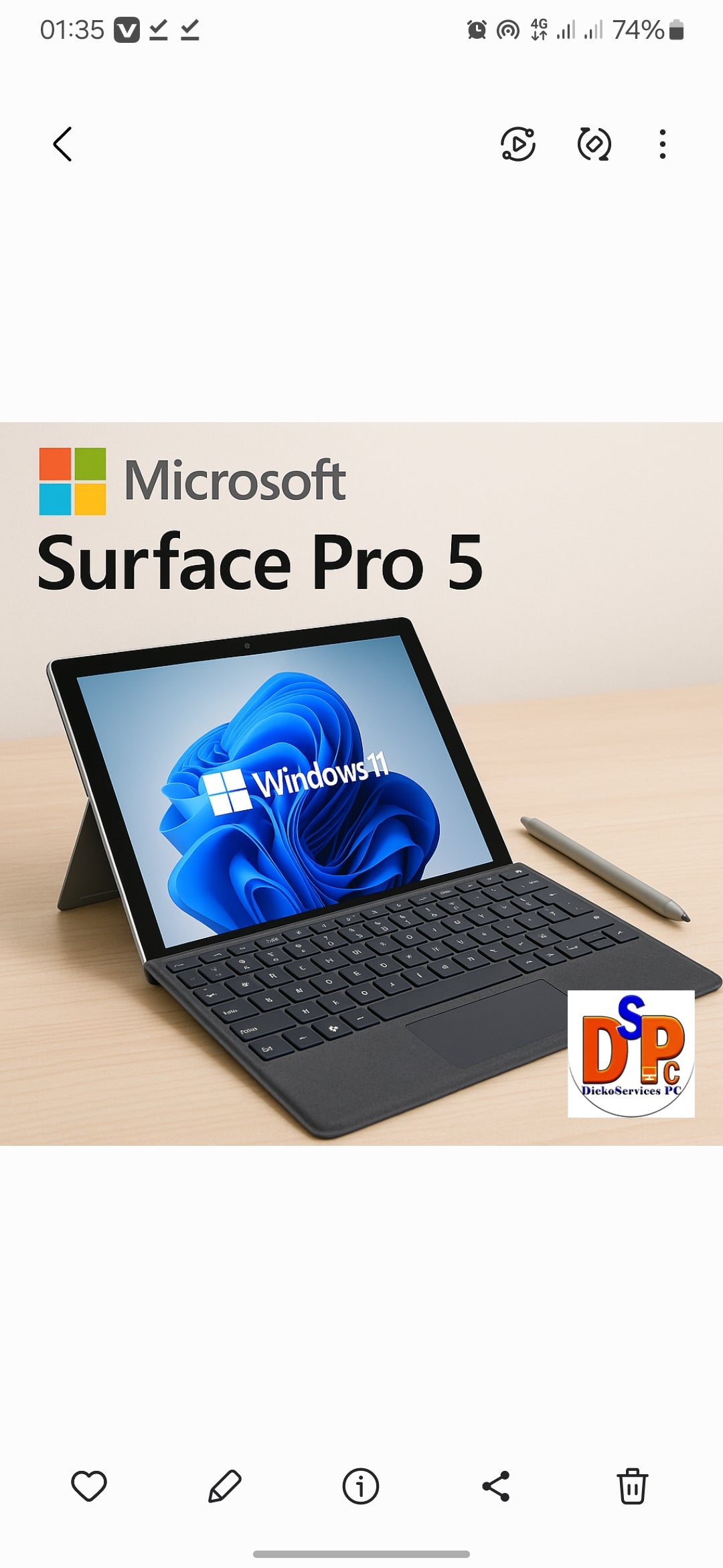 Surface Pro 5