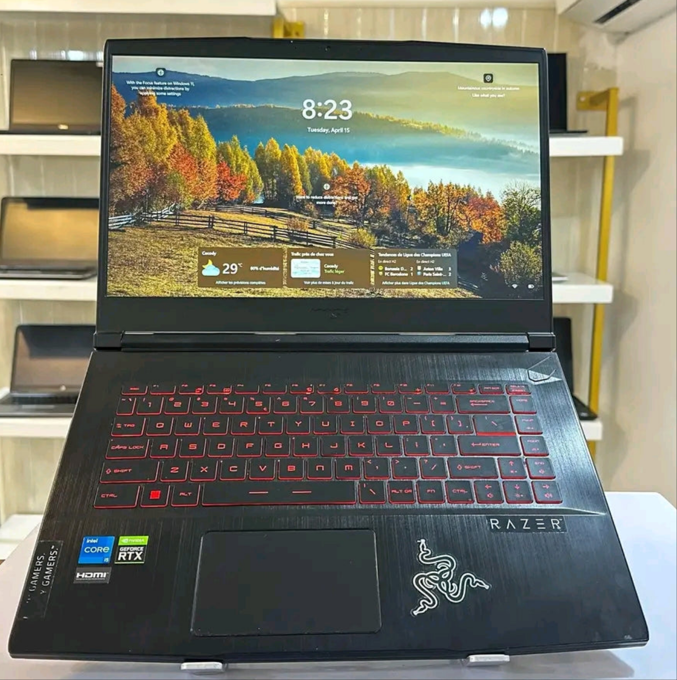 Gamers MSI GF80